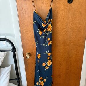 ASTR the label cowl neck dress